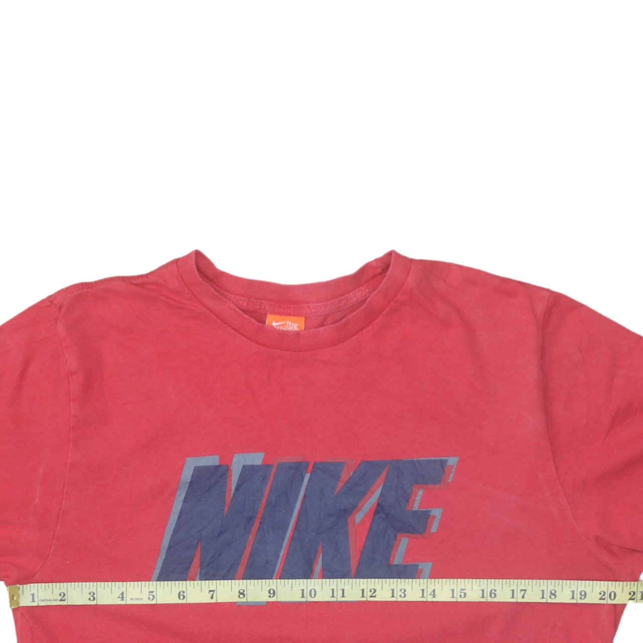 Nike Men’s Red Graphic Logo Athletic Dept Cotton T-Shirt Size L