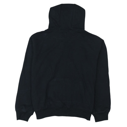 Umbro Womens Black L Pullover Hoodie with Logo Print