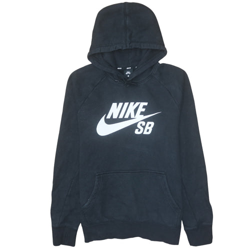 Nike SB Men's Black Pullover Hoodie M Fleece Skate Sweatshirt