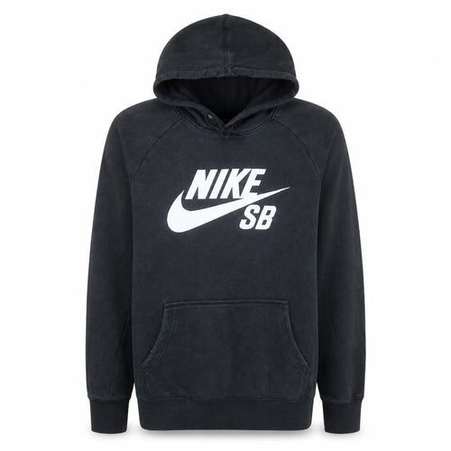 Nike SB Men's Black Pullover Hoodie M Fleece Skate Sweatshirt