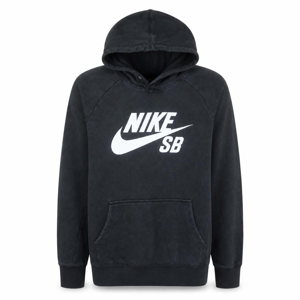 Nike SB Men's Black Pullover Hoodie M Fleece Skate Sweatshirt