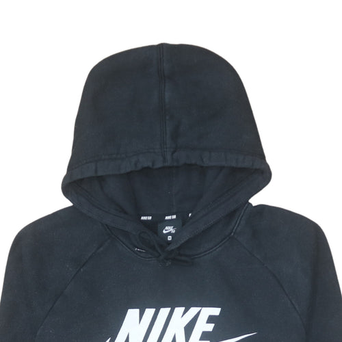 Nike SB Men's Black Pullover Hoodie M Fleece Skate Sweatshirt