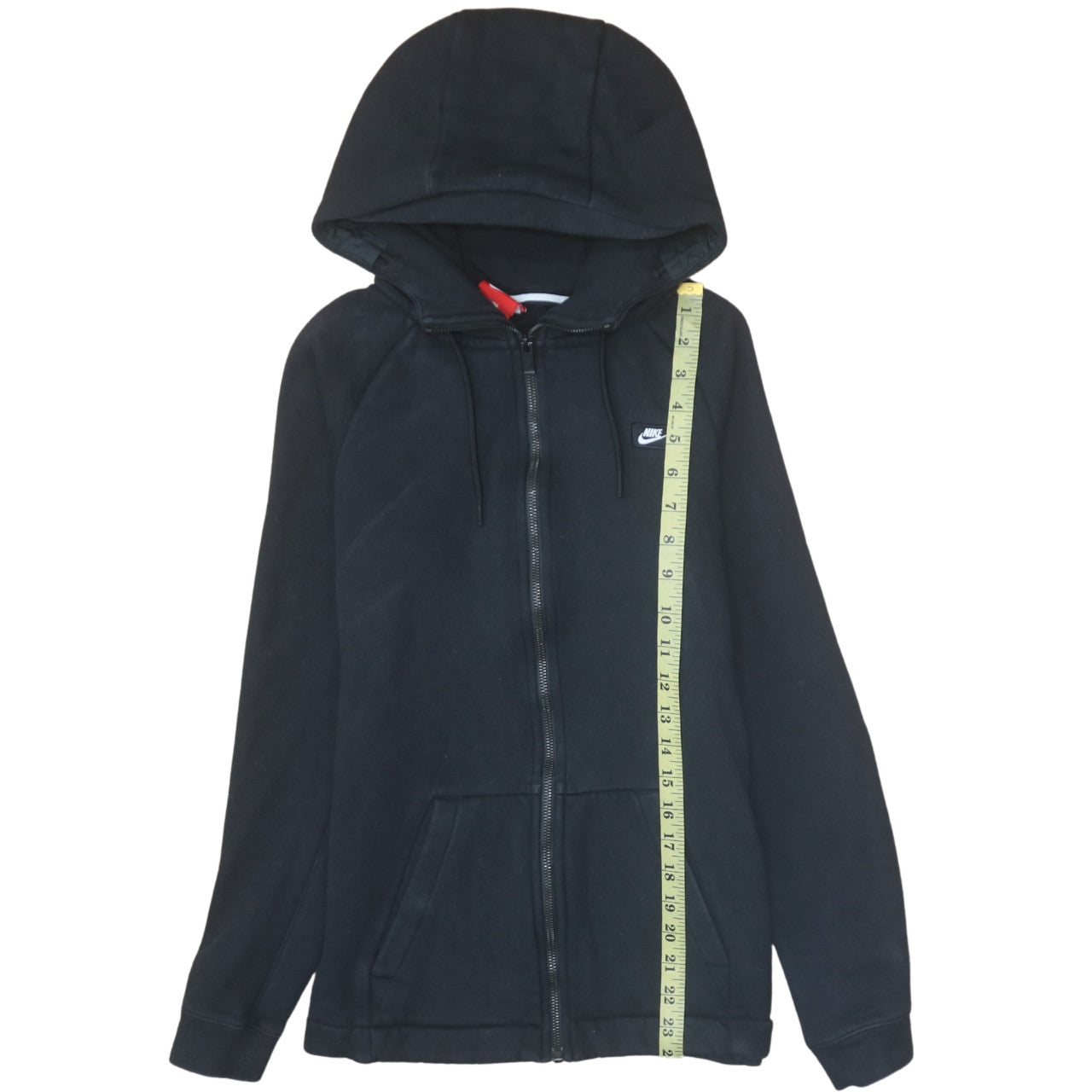 Nike Men's Black Full Zip Hoodie XS Fleece Sweatshirt