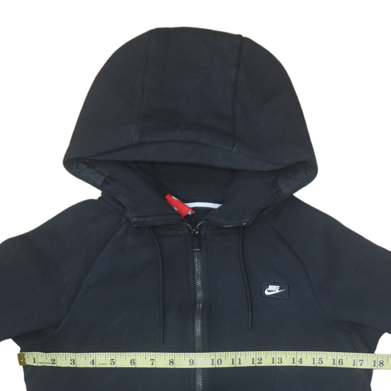 Nike Men's Black Full Zip Hoodie XS Fleece Sweatshirt