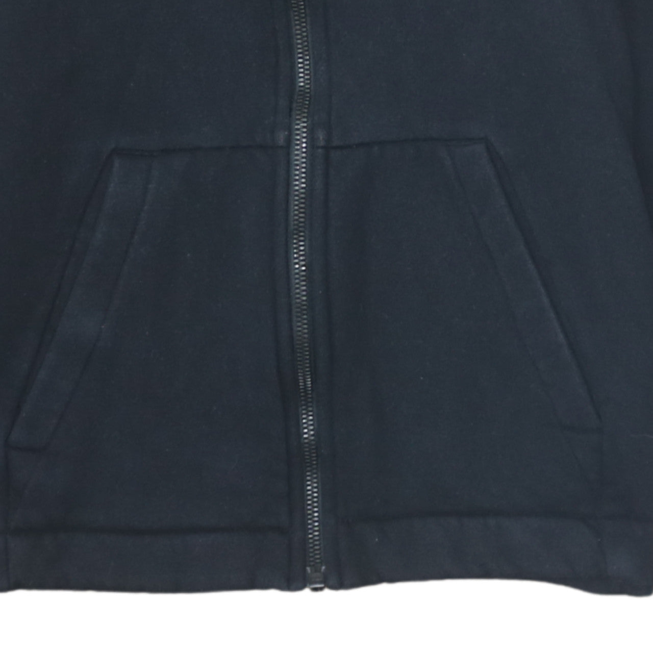Nike Men's Black Full Zip Hoodie XS Fleece Sweatshirt