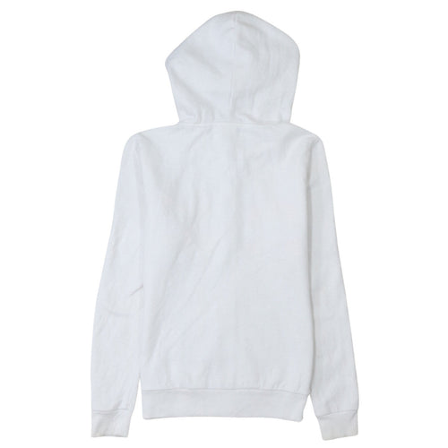 Victoria's Secret PINK Women White XS Full Zip Hoodie Rainbow Logo