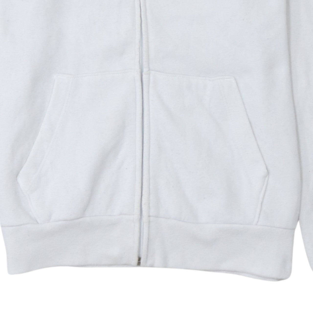 Victoria's Secret PINK Women White XS Full Zip Hoodie Rainbow Logo