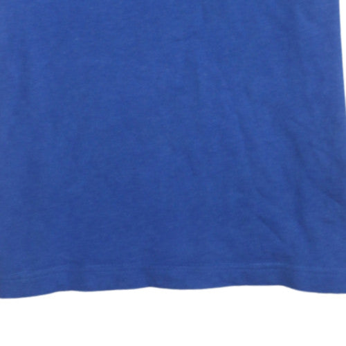 G-Star RAW Men's Blue Graphic Cotton Crew Neck T-Shirt Size M