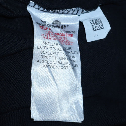 Ellesse Men's Black Crew Neck Short Sleeve Cotton T-Shirt Size L