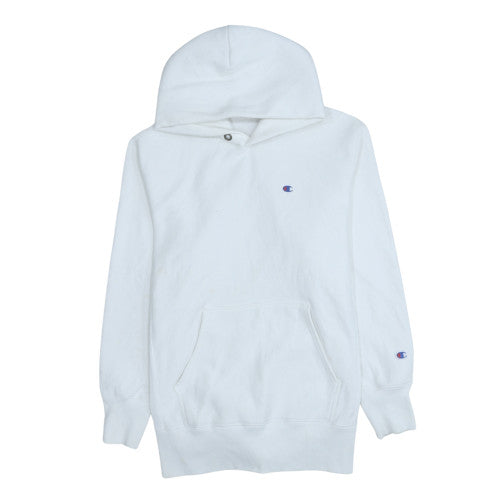 Champion Men's White XL Pullover Hoodie Reverse Weave Fleece