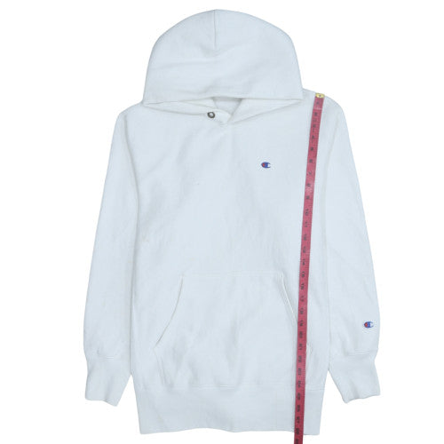 Champion Men's White XL Pullover Hoodie Reverse Weave Fleece