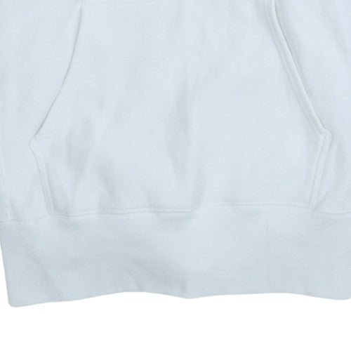 Champion Men's White XL Pullover Hoodie Reverse Weave Fleece