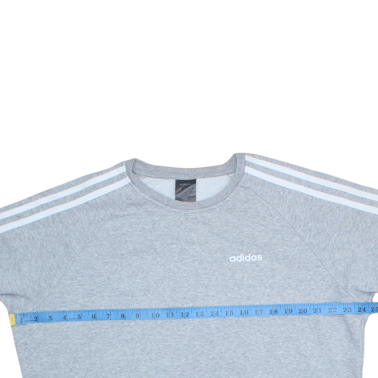 Adidas Women’s Grey Crew Neck Sweatshirt Small Classic Fit