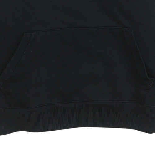 Dickies Men's Black Pullover Hoodie Large Fleece Graphic Print