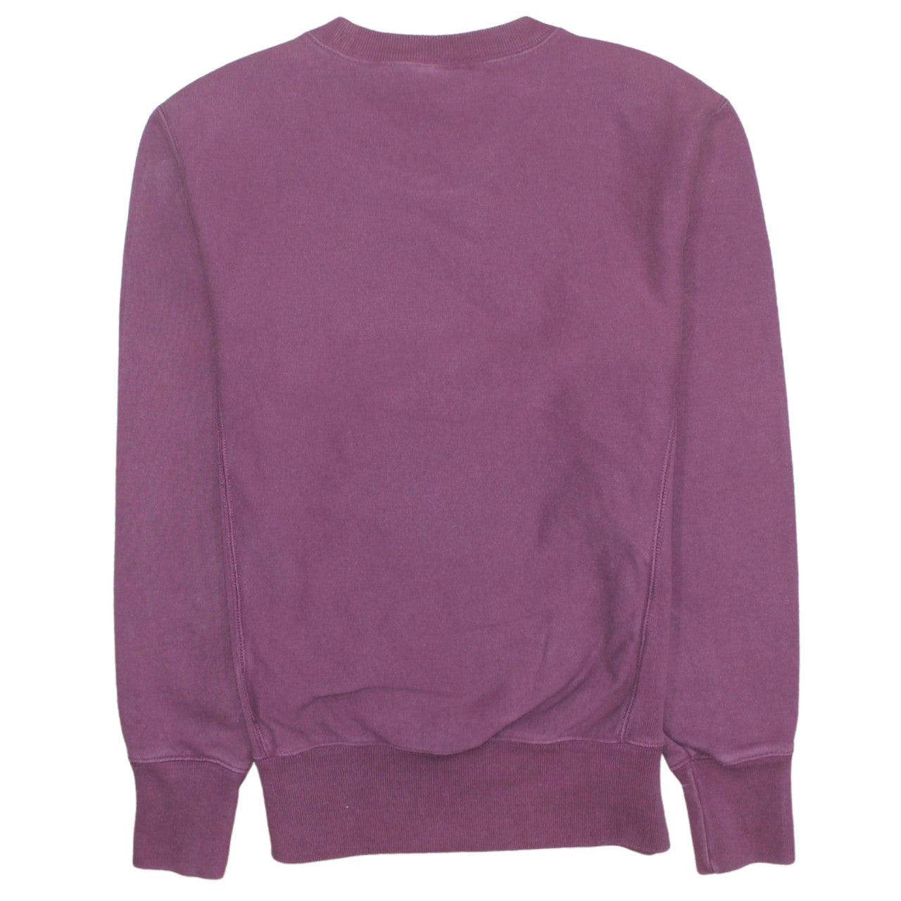 Champion Men Purple XS Pullover Sweatshirt Crew Neck Embroidered Logo