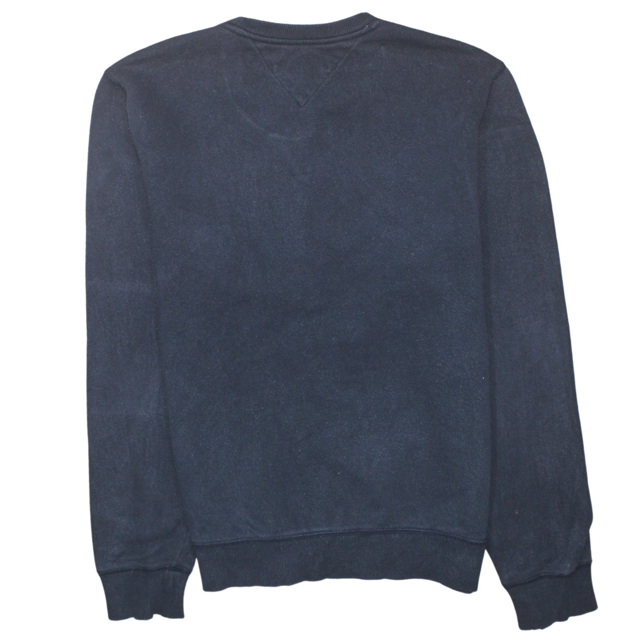 Tommy Hilfiger Men's Navy Blue Crew Neck Cotton Sweatshirt M