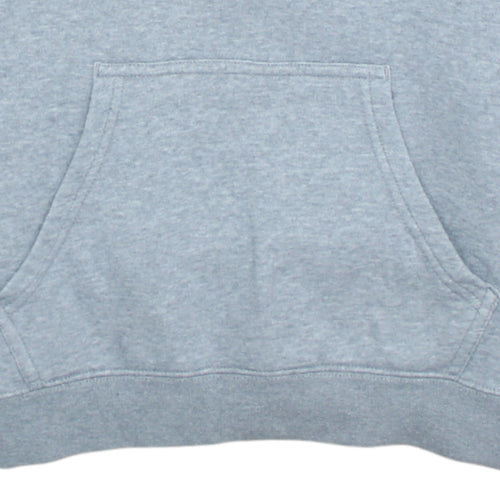 Champion Men's Grey Small Pullover Hoodie with Logo