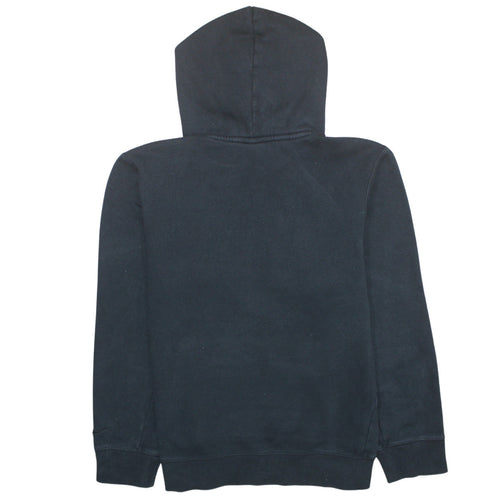 Nike Men's Black Large Pullover Hoodie Fleece Logo Sweatshirt
