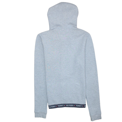 Tommy Hilfiger Men's Grey Full Zip Hoodie Small Regular Fit