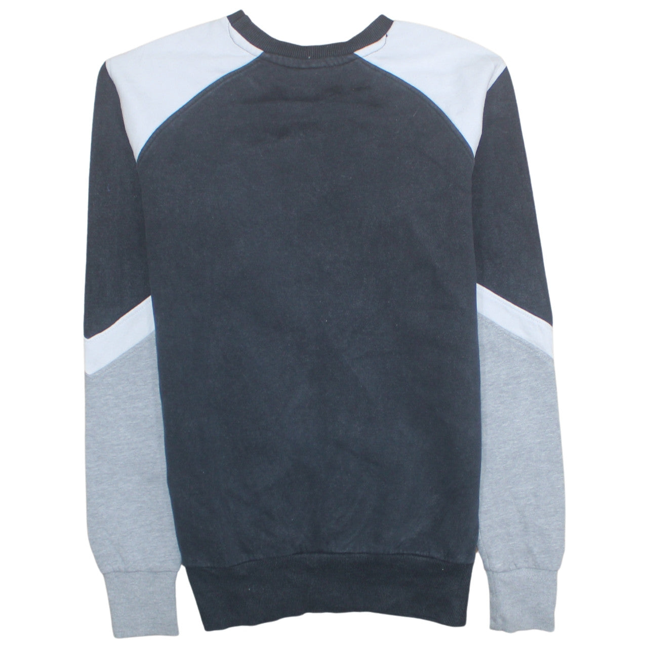 Ellesse Womens Black Grey Colourblock Sweatshirt Size 6
