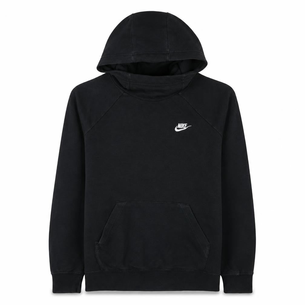 Front view of Nike Men's Black Pullover Hoodie M Regular Fit Sportswear