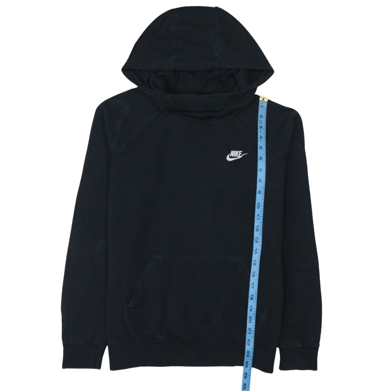Nike Men's Black Pullover Hoodie M Regular Fit Sportswear