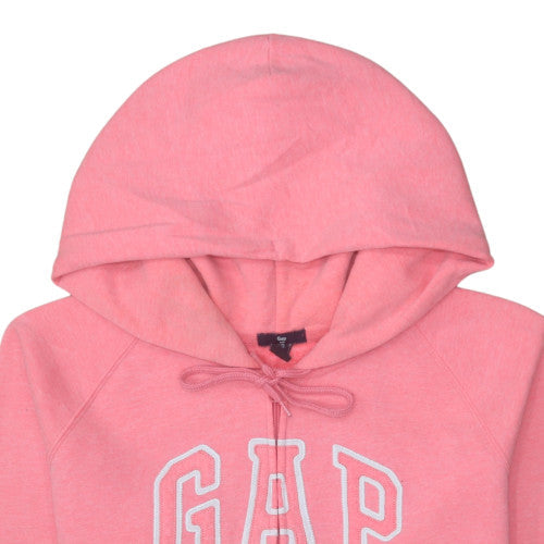 GAP Women Pink Full Zip Hoodie XL Cotton Blend Casual Sweatshirt
