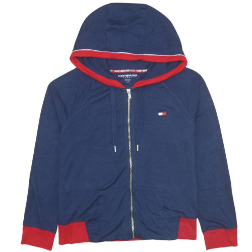 Tommy Hilfiger Men’s Blue Full Zip Hoodie L Sport Casual