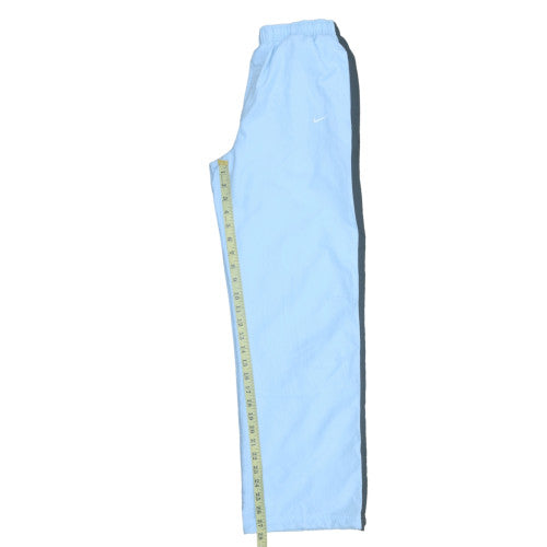 Nike Boys Blue Track Pants Size 12-13 Years Elastic Waist Polyester