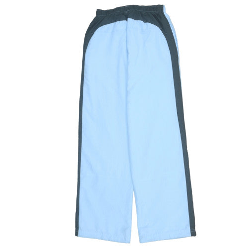 Nike Boys Blue Track Pants Size 12-13 Years Elastic Waist Polyester