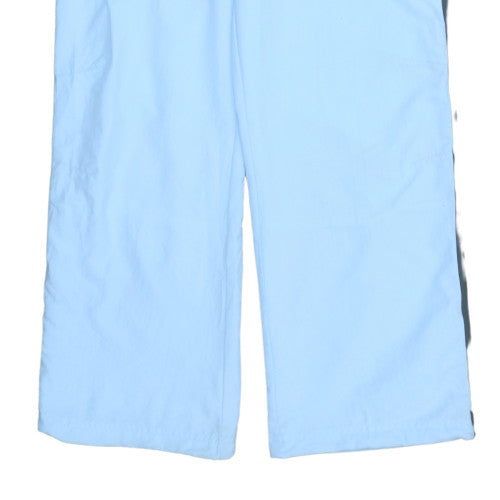 Nike Boys Blue Track Pants Size 12-13 Years Elastic Waist Polyester