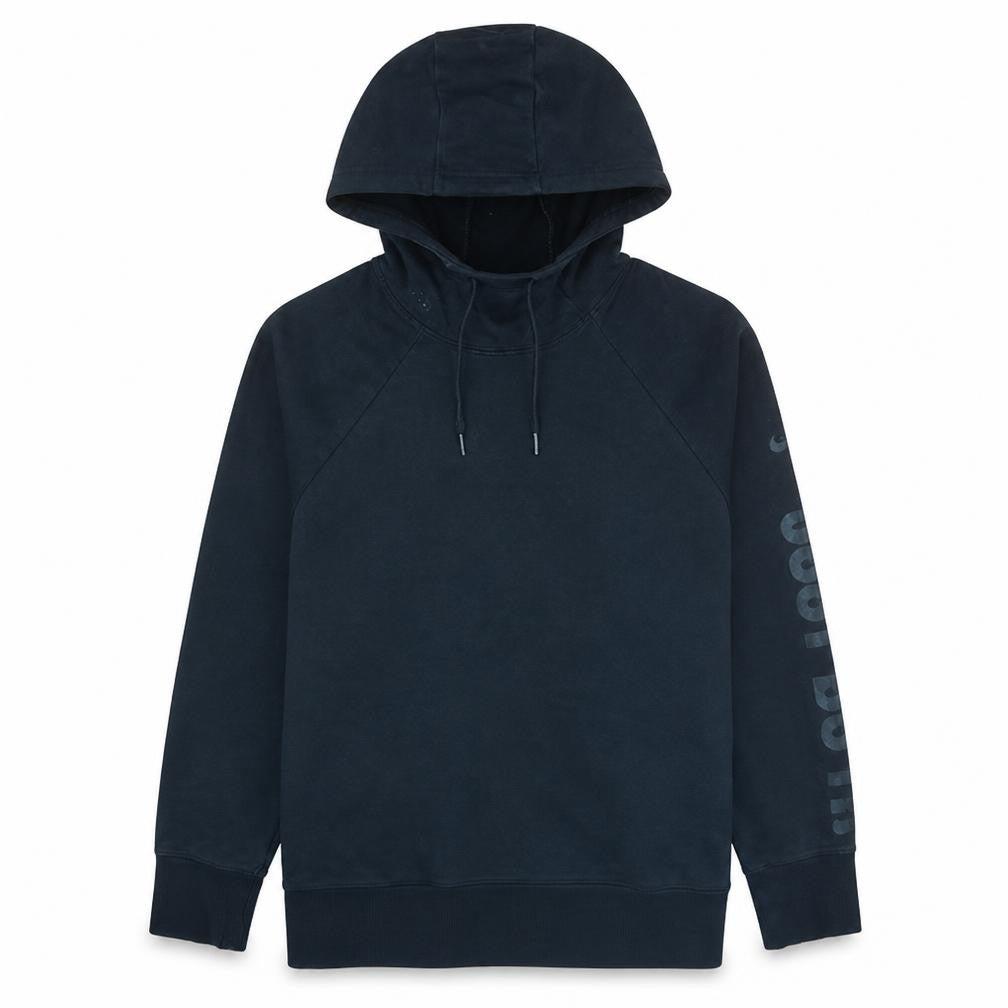 Front view of Nike Men's Black Pullover Hoodie L Dri-FIT Sportswear