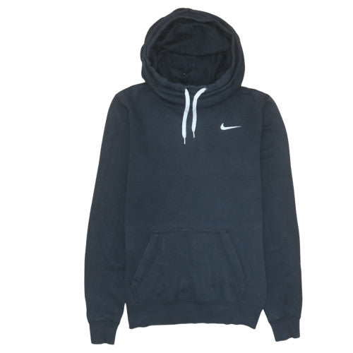 Nike Womens Black Pullover Hoodie Size S Cotton Blend Sports Casual