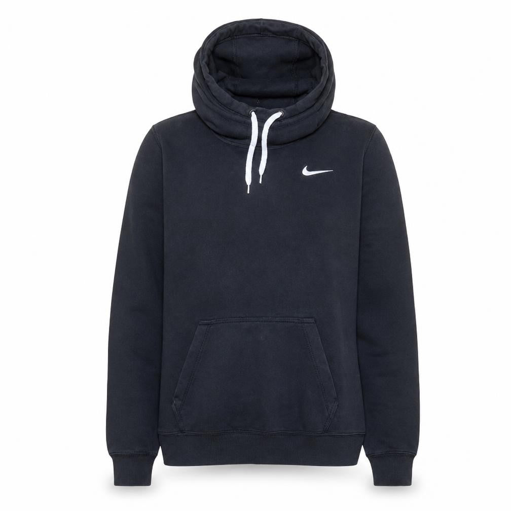Nike Womens Black Pullover Hoodie Size S Cotton Blend Sports Casual