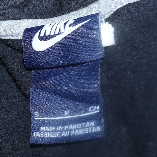 Nike Womens Black Pullover Hoodie Size S Cotton Blend Sports Casual