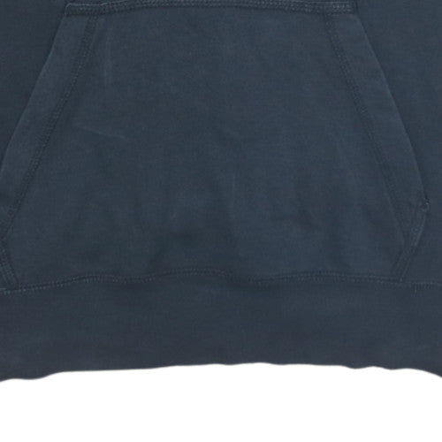 Nike Womens Black Pullover Hoodie Size S Cotton Blend Sports Casual