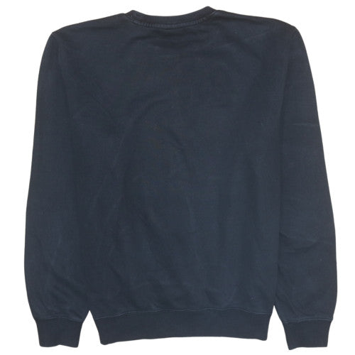 Champion Mens Black Large Crew Neck Pullover Sweatshirt