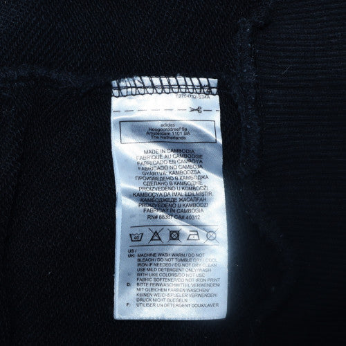 Adidas Womens Black Size M Pullover Hoodie Sweatshirt