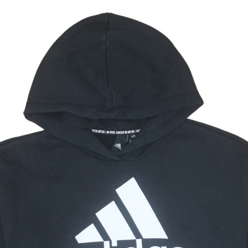 Adidas Womens Black Size M Pullover Hoodie Sweatshirt
