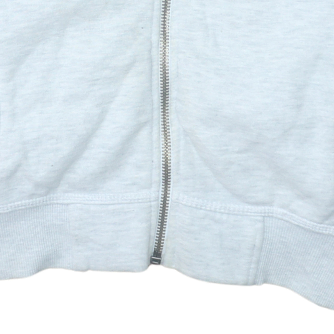 Superdry Men's Grey Full Zip Athletic Sweatshirt Size M