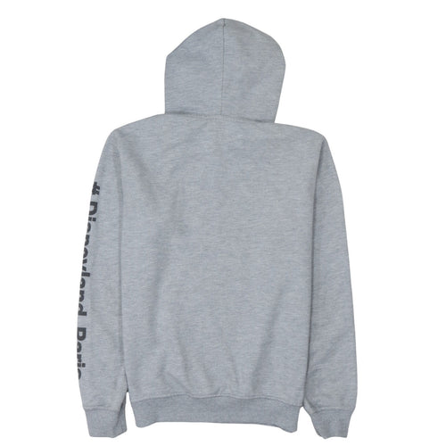 Disneyland Paris Women Grey Mickey Mouse Pullover Hoodie Size M