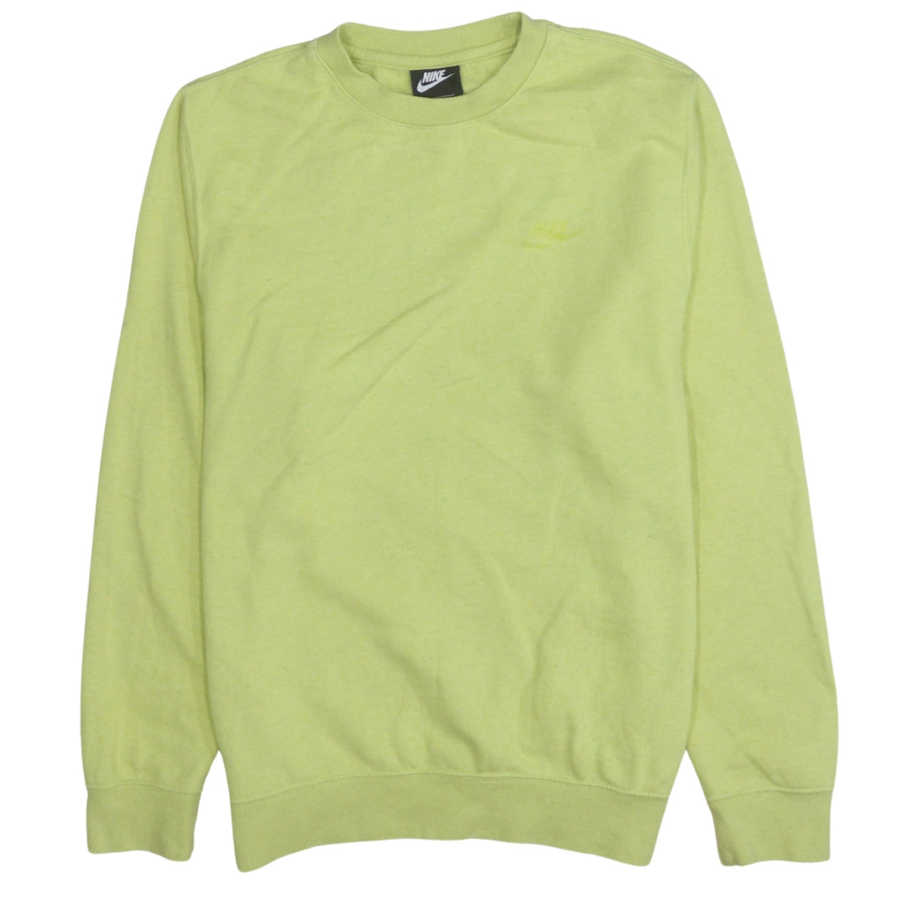 Nike Women's Green Pullover Sweatshirt Size S Casual Crew Neck