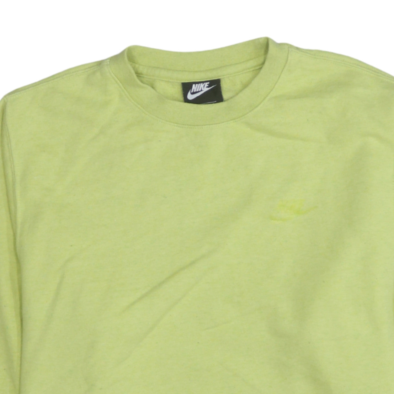 Nike Women's Green Pullover Sweatshirt Size S Casual Crew Neck