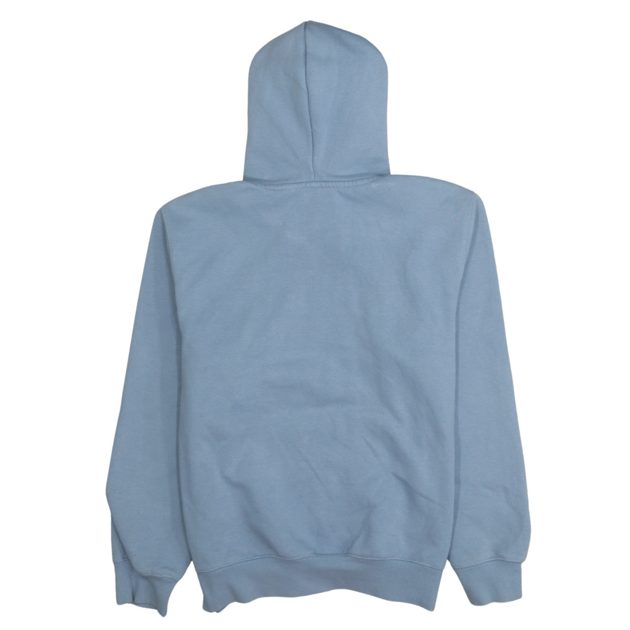 Carhartt Men's Blue Pullover Hoodie S Embroidered Logo Fleece