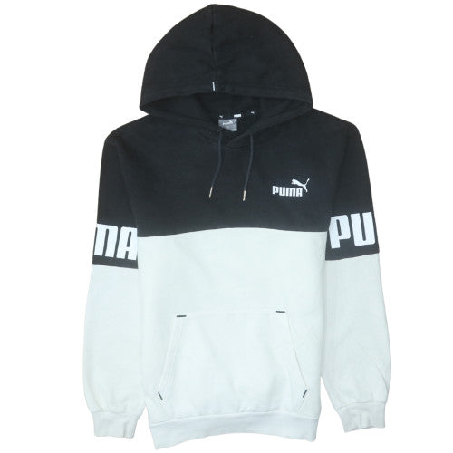 Puma Mens Black Pullover Hoodie L Sports Graphic Fleece