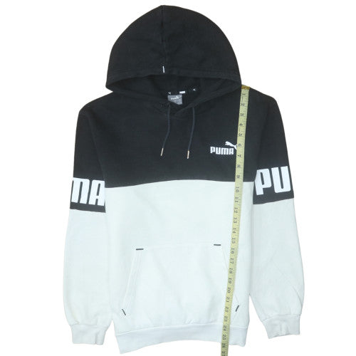 Puma Mens Black Pullover Hoodie L Sports Graphic Fleece