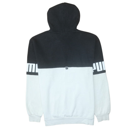 Puma Mens Black Pullover Hoodie L Sports Graphic Fleece