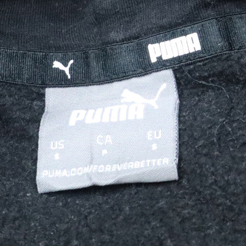 Puma Mens Black Pullover Hoodie L Sports Graphic Fleece