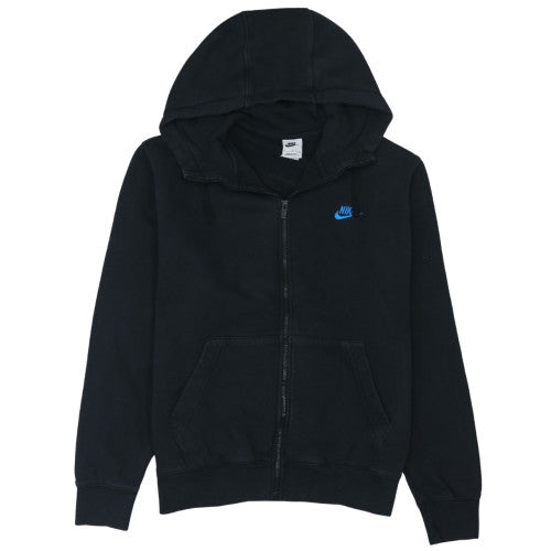 Nike Men's Black Full Zip Hoodie M Regular Fit Sportswear