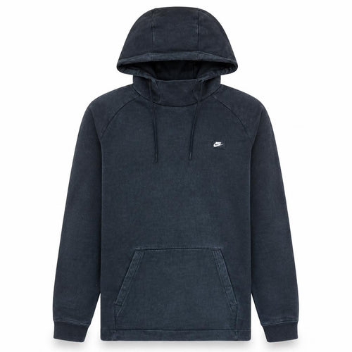 Nike Men’s Black Pullover Hoodie M Fleece Logo Sportswear